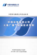 中國華電集團(tuán)公司企業(yè)標(biāo)準(zhǔn) 中國華電集團(tuán)